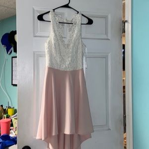 Cute pink and white dress. size 5/6